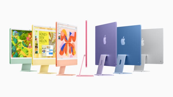 This is an image of imac taken from apple