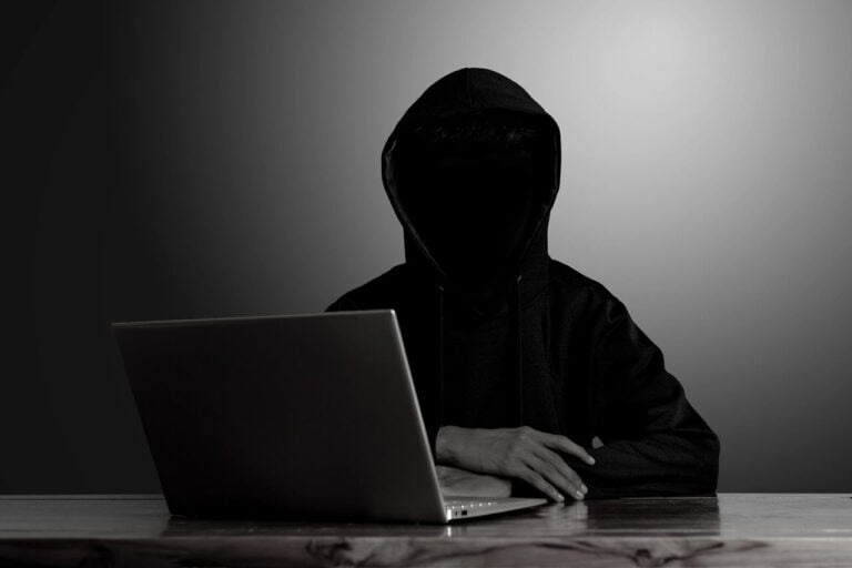 This is an image of dark web hacker security