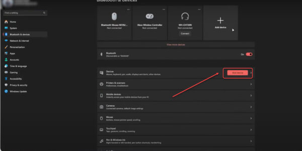 This is an image of adddevice bluetooth windows11 ss1