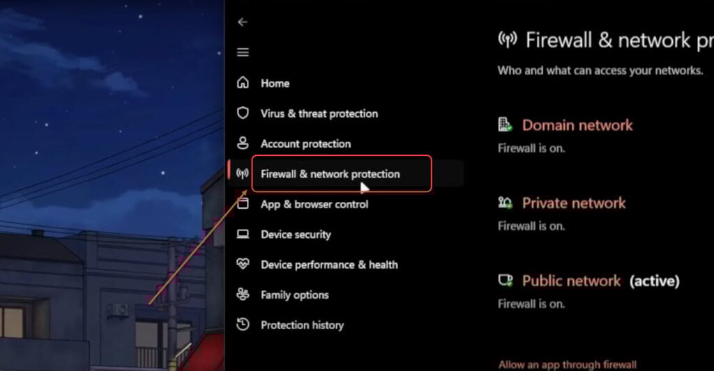 Wallpaper Engine not working error: 4 Quick Fixes 6 This is an image of allow firewall wallpaperengine ss1