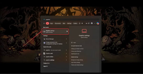 This is an image of directx12 issue marvelrivals setting1 ss1