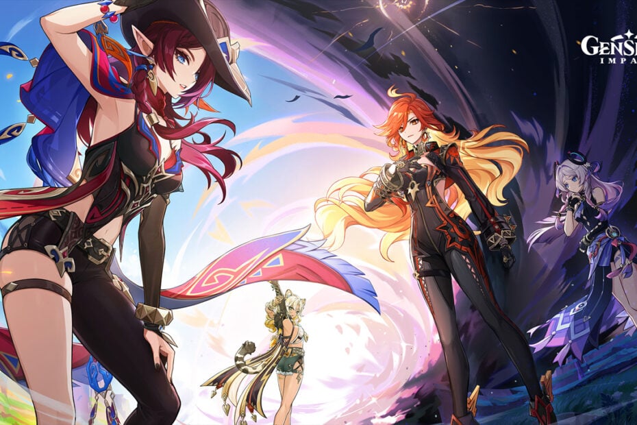 This is an image of genshin impact featured 2 taken from hoyoverse