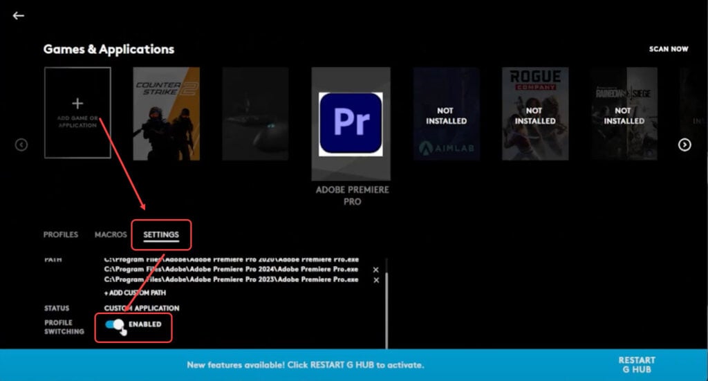 How to reset Logitech G HUB mouse settings? 2 Quick Methods 6 This is an image of reset settings mouse ss7