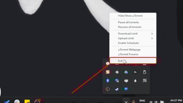 This is an image of restart utorrent 2