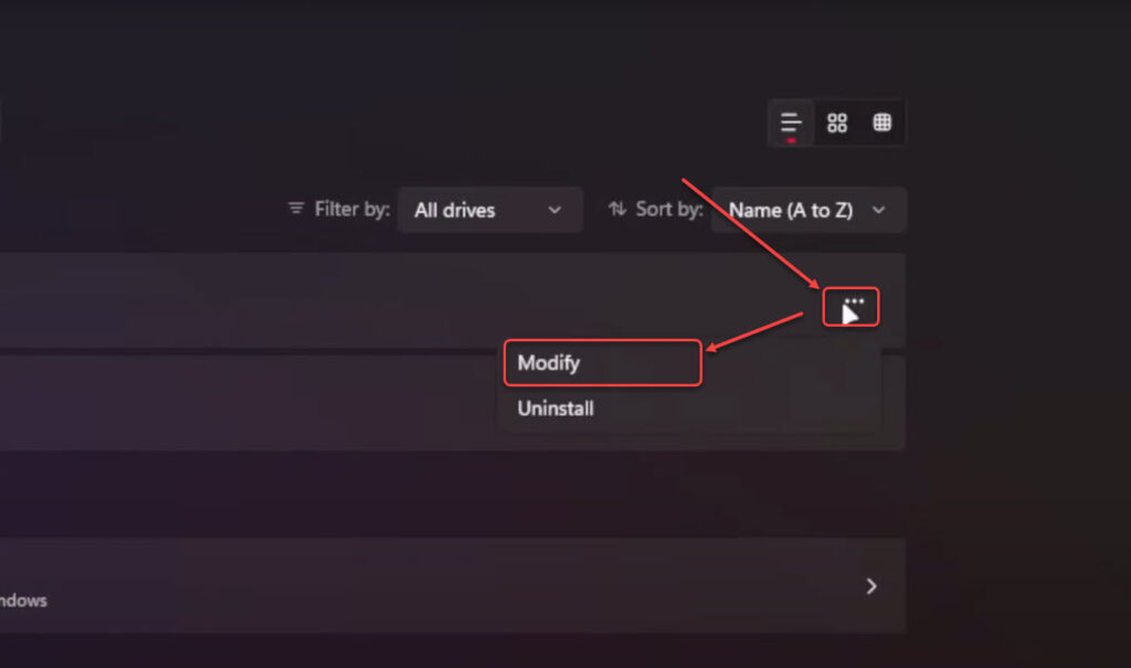 How to fix the Infinite Loading Loop in Logitech G Hub? 4 This is an image of logitech ghub modify ss1