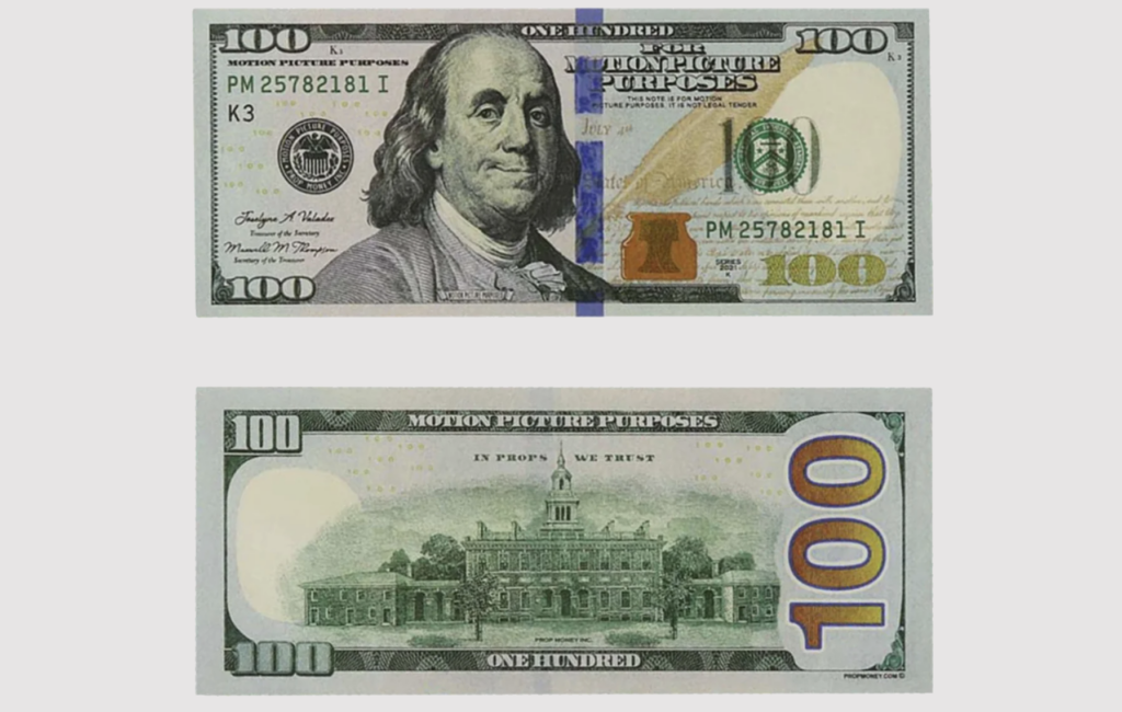 Tech behind realistic prop money