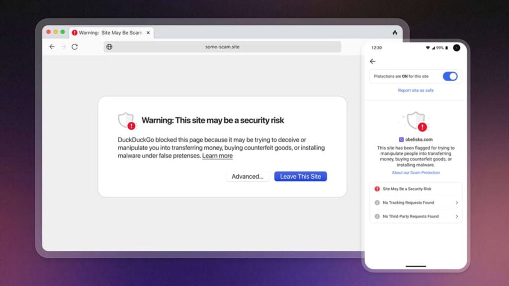 DuckDuckGo's browser is expanding its scam defence 1 This is an image of duckduckgo scam protection