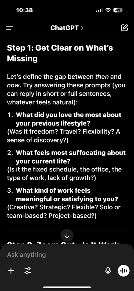 I used chatgpt as my therapist and this is what i found